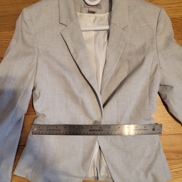 Gray Women's Blazer - Picture 4 of 7